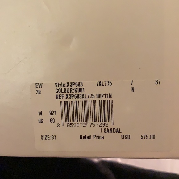 Emporio Armani sandals NIB - Picture 16 of 16